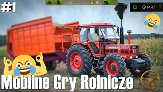 CO TO w ogóle jest? 😆 Siew pługiem śnieżnym? xD 🥶 Mobilne Gry Rolnicze [#1]