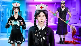 Rumah Sakit Wednesday Addams! Pahlawan Super Di Kehidupan Nyata Oleh Woohoo!