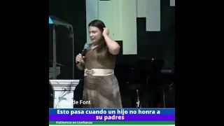 Lisney de Font - Esto pasa cuando un hijo no honra a su padre