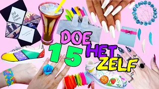 15 DOE HET ZELF PROJECTEN OM TE MAKEN ALS JE THUIS VERVEELD - Nagels, Koffie, Cadeau Idees en meer..