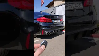 Регулируемый выхлоп BMW 540ix G30 3.0T M5 /Adjustable exhaust BMW 540ix G30 3.0T M5