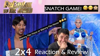 RuPaul’s Drag Race UK vs The World 2x4 “Snatch Game” | Reaction and Review!