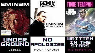 Mix of Eminem - Underground x No Apologies x Written in the Stars - by Tinie Tempah