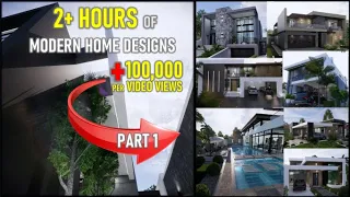 2+ Hours Modern Home Designs | Memberships Giveaway! Part1