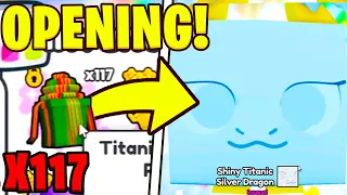 NAJWIĘKSZY OPENING TITANIC PREZENTÓW W PET SIMULATOR 99!