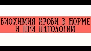 Биохимический анализ крови в норме и при патологии - meduniver.com