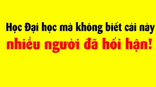 Có nên học đại học không? Sai lầm 1 đời người