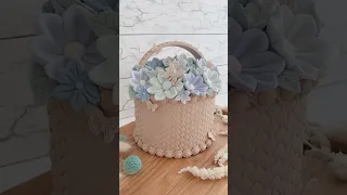 Basket Full Of Blooms Cake 🌼 Watch Until The End 😮