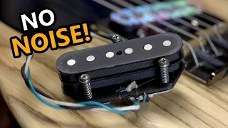 Noiseless "Single Coil" (Stacked Humbucker): Build Tips and Theory