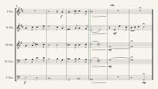 „DreamWorks Theme“ Brass Quintet arr. Adrian Wagner (John Williams)