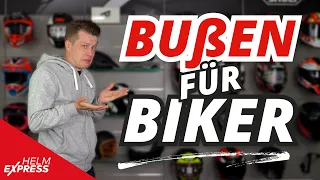 BUßGELDER & STRAFEN für MOTORRADFAHRER - fahren ohne DB-Killer oder Kennzeichen 😰❌ @HelmexpressTV