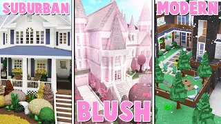 TOP 10 Different Build Styles In Bloxburg! (Roblox)