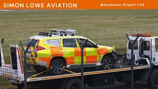 🔴|   Manchester Airport  - LIVE |   04:37:38   Bird Strike  787