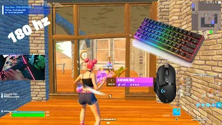 Surf Witch Takes over Tilted Tower Zone Wars on 180 FPS 😍 Chill GK61 Fortnite Keyboard Sounds 😴 4k