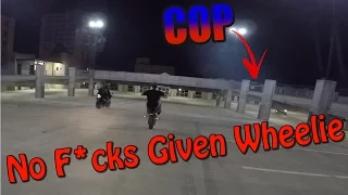 Grom Wheelies vs Cops