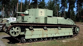 Многобашенные танки: Т-28 и Т-35