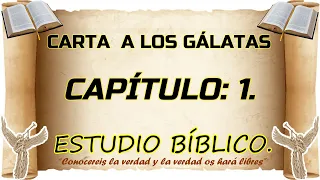 gálatas capítulo 1  biblia hablada estudio bíblico