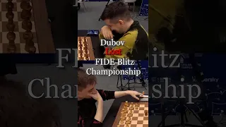 Daniil Dubov lost the 2023 FIDE Blitz chess championship in the wildest way💀 #iannepomniachtchi