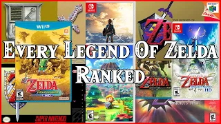 Ranking Every Zelda Game Worst To Best