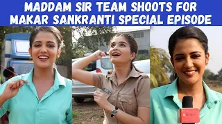 Maddam Sir: Gulki Joshi and others shoot for the upcoming Makar Sankranti special episode