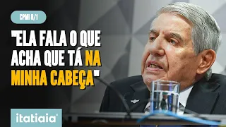 GENERAL HELENO PERDE A PACIÊNCIA E ATACA RELATORA DA CPMI DO 8/1