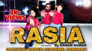 RASIA ft. Mantu Churia & Aseema Panda || Sambalpuri song || Raman Kumar Choreography