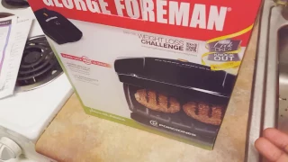 #Unboxing video of George Foreman Grill #unboxingfail #grill #healthyeating #cleaneating #food