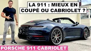 Essai Porsche 911 (992) cabriolet 2022 : Mieux que le coupé ?