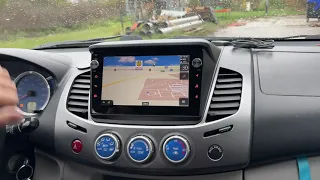 Installation: Mitsubishi L200 CarPlay  2007-2014 year Car Stereo