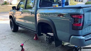 2023 Nissan Frontier Pro4x ADO RC Killa Rear Suspension Installation (Part 2 of 3)