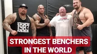 STRONGEST BENCHERS IN THE WORLD | KIRILL SARYCHEV AND SCOT MENDELSON