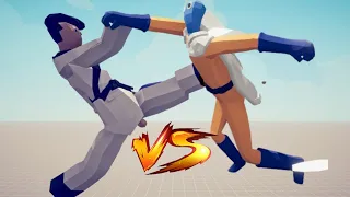 TAEKWONDO CHAMPION vs ALL SECRET UNITS - Totally Accurate Battle Simulator | TABS