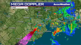 LIVE UPDATE: Storms dumping heavy rain over Houston area