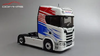 Scania S500 седельный тягач | Eligor | Дальнобойщики | Масштабные модели грузовых автомобилей 1:43