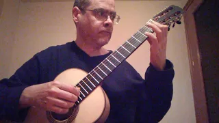 Courante in Dm by Robert de Visée from Livre de pièces pour la guitare