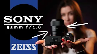 Почему у Sony сразу всё получилось? Обзор Sony Zeiss 55mm f/1.8