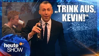 Sebastian Pufpaff erklärt Schülern den Umgang mit Alkohol | heute-show vom 24.03.2017