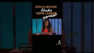 Kenya Moore SHADES Nene Leakes on Wendy Williams Show | #Throwback