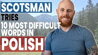 I tried pronouncing the MOST DIFFICULT words in POLISH! | How a Scot sounds in POLISH | Funny