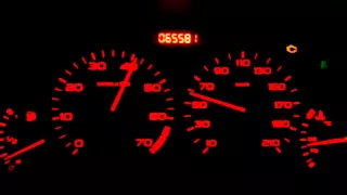 Przyśpieszenie  Acceleration 0 - 100 Peugeot 206 1.4 8v 55KW 75 KM