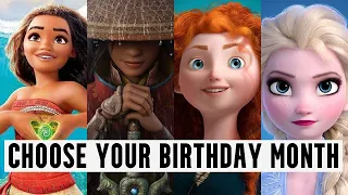 Choose Your Birthday Month To See Which  Disney Princess Are You | Disney Princess Quiz