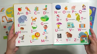 First Words, Numbers, & Alphabet Book Set for Toddlers! Usborne Books and More!