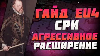 АГРЕССИВНОЕ РАСШИРЕНИЕ! СРИ! ГАЙД EUROPA UNIVERSALIS 4!