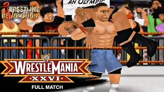 FULL MATCH - Batista vs. John Cena – WWE Championship Match: WrestleMania XXVI | WR2D