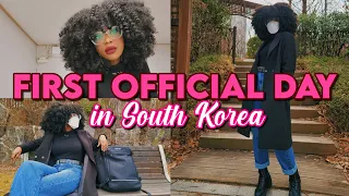 a day in my life in South Korea | getting lost, grocery shopping, & more | Black in Korea