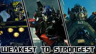 All Autobots Ranked From Weakest To Strongest