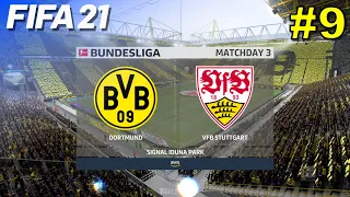 Borussia Dortmund Career Mode #9: vs. VfB Stuttgart - FIFA 21 | PS5