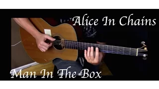 Kelly Valleau - Man In The Box (Alice In Chains) - Fingerstyle Guitar