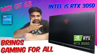 MSI GF63 Thin | Gaming Laptop RTX 3050 | Best Allrounder