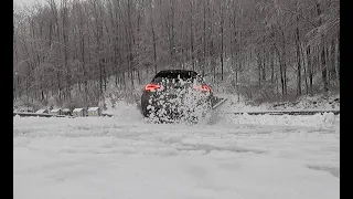 Mercedes A35 AMG Snow drift - POV Abetone (IT)